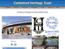Tablet Screenshot of castlefordheritagetrust.org.uk